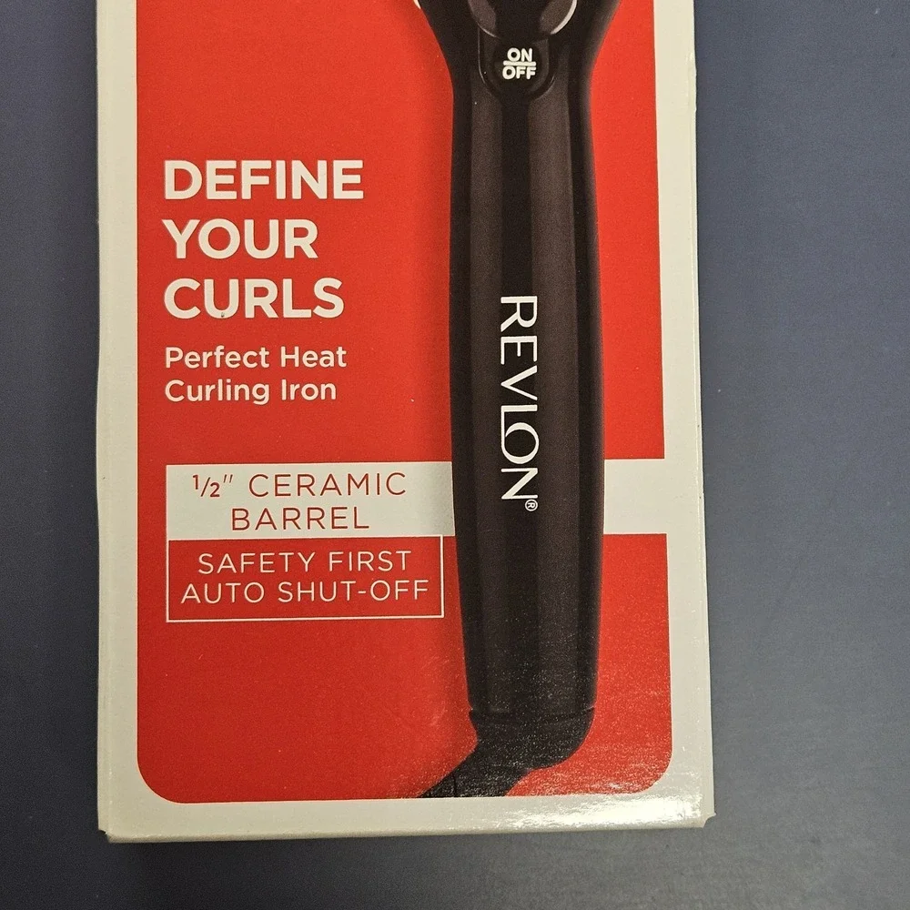 Revlon Perfect Heat Triple‎ Ceramic Curling Iron | For Silky Smooth Tight Curls